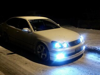 2003 Toyota Aristo 5-speed II, белый, 1750000 рублей, вид 3