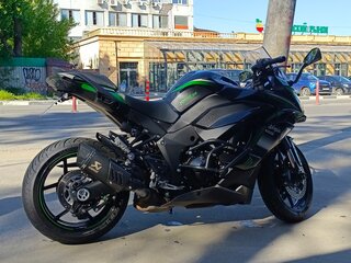 2021 Kawasaki Ninja 1000 SX, зелёный, 1450000 рублей, вид 1