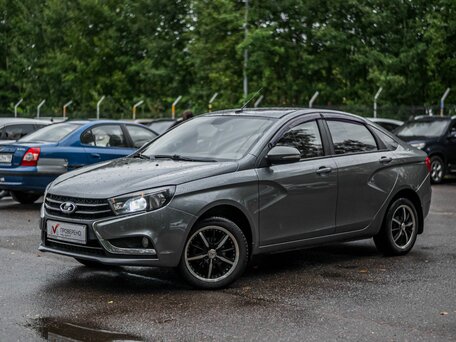 2016 Lada (ВАЗ) Vesta I, серый, 660000 рублей, вид 1