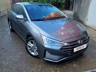 2018 Hyundai Elantra VI (AD) Рестайлинг, серый, 1900000 рублей, вид 2