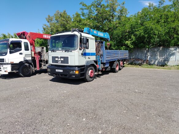1998 MAN F 2000, серый - вид 6