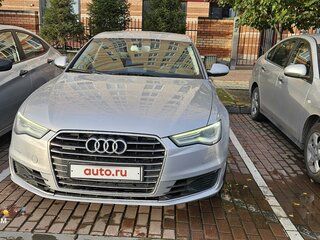 2015 Audi A6 IV (C7) Рестайлинг, серый, 2350000 рублей, вид 4