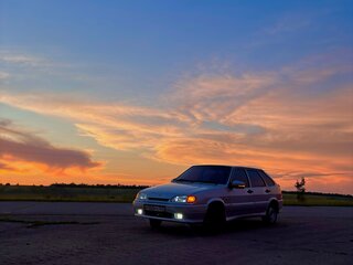 2007 Lada (ВАЗ) 2114, серебристый, 150000 рублей, вид 2
