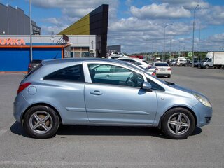 2007 Opel Corsa D, голубой, 400000 рублей, вид 4