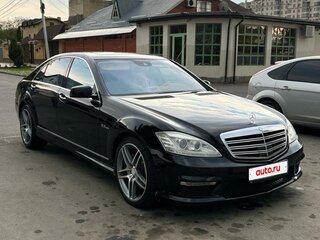 2010 Mercedes-Benz S-Класс 500 Long V (W221) Рестайлинг, чёрный, 1600000 рублей, вид 4
