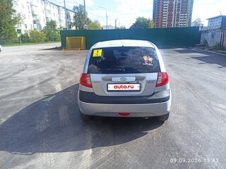 2009 Hyundai Getz I Рестайлинг, серебристый, 370000 рублей, вид 3