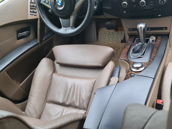 2004 BMW 5 серии 530i V (E60/E61), коричневый, 950000 рублей - вид 16