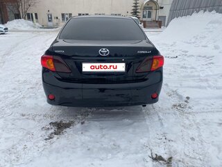 2007 Toyota Corolla AMT X (E140, E150), чёрный, 1050000 рублей, вид 5