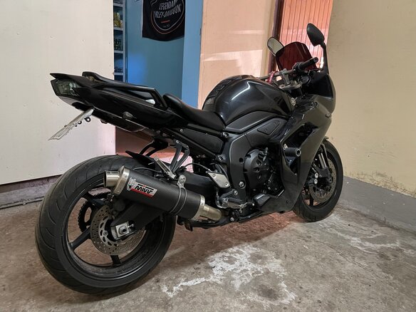 2011 Yamaha FZ1, чёрный, 550000 рублей - вид 6