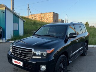 2014 Toyota Land Cruiser 200 Series Рестайлинг 1, чёрный, 5200000 рублей, вид 1