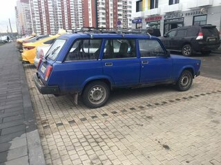 2007 Lada (ВАЗ) 2104, синий, 130000 рублей, вид 2