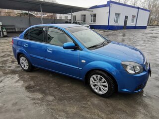 2010 Kia Rio II Рестайлинг, синий, 630000 рублей, вид 5