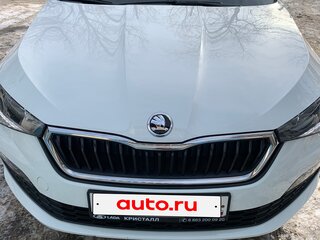 2022 Skoda Rapid II, белый, 1700000 рублей, вид 2