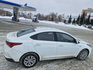 2021 Hyundai Solaris II Рестайлинг, белый, 1499000 рублей, вид 4