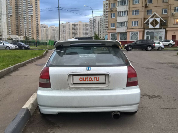 1999 Honda Civic VI, белый - вид 3