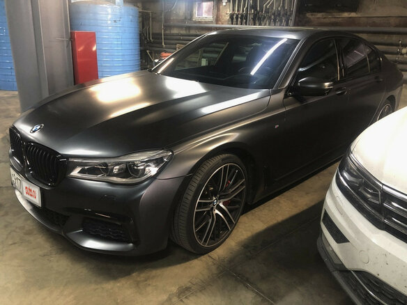 2016 BMW 7 серии 740d xDrive VI (G11/G12), серый - вид 5