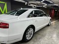 2014 Audi A8 Long III (D4) Рестайлинг, белый, 2350000 рублей - вид 8