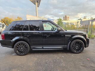 2008 Land Rover Range Rover Sport Supercharged I, чёрный, 1100000 рублей, вид 3