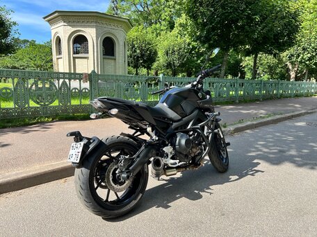 2017 Yamaha MT-09 (FZ-09), чёрный, 800000 рублей, вид 3