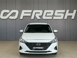 2020 Hyundai Solaris II Рестайлинг, белый, 1270000 рублей, вид 2
