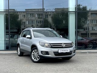 2012 Volkswagen Tiguan I Рестайлинг, серебристый, 1160000 рублей, вид 3