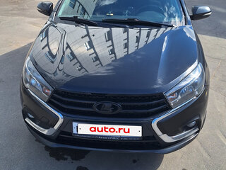 2016 Lada (ВАЗ) Vesta I, чёрный, 785000 рублей, вид 1