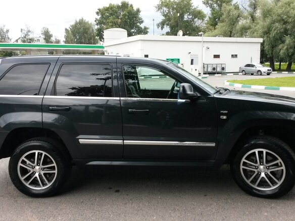 2009 Jeep Grand Cherokee III (WK), серый - вид 1