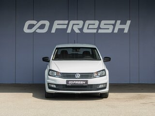 2017 Volkswagen Polo V Рестайлинг, белый, 1130000 рублей, вид 3