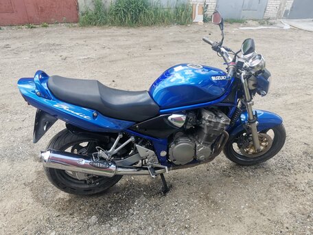 2002 Suzuki Bandit GSF 600, синий, 295000 рублей, вид 2