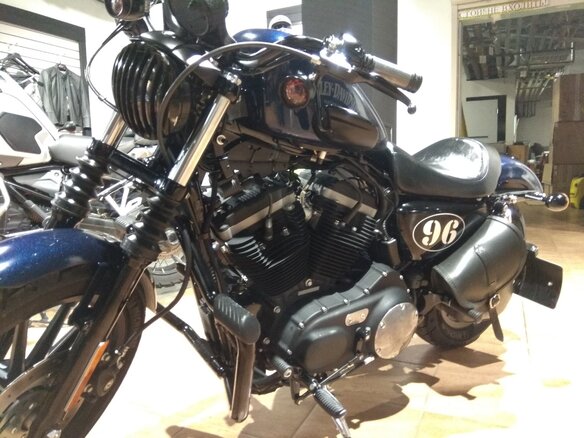 2012 Harley-Davidson Sportster 883, синий - вид 6