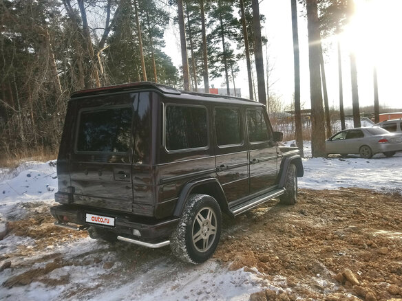 2000 Mercedes-Benz G-Класс 500 II (W463), коричневый - вид 1