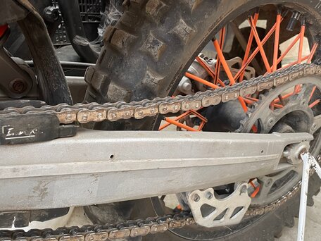 2006 KTM 125 EXC, красный, 200000 рублей, вид 5