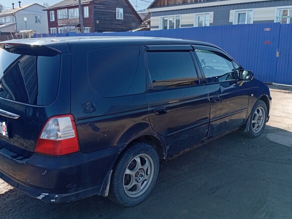 2003 Honda Odyssey II Рестайлинг, чёрный, 350000 рублей - вид 6
