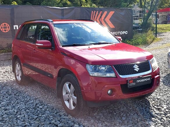 2008 Suzuki Grand Vitara II Рестайлинг, красный - вид 2