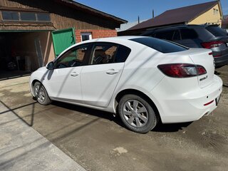 2012 Mazda 3 II (BL) Рестайлинг, белый, 890000 рублей, вид 4