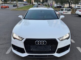2015 Audi A7 I (4G) Рестайлинг, белый, 2800000 рублей, вид 2