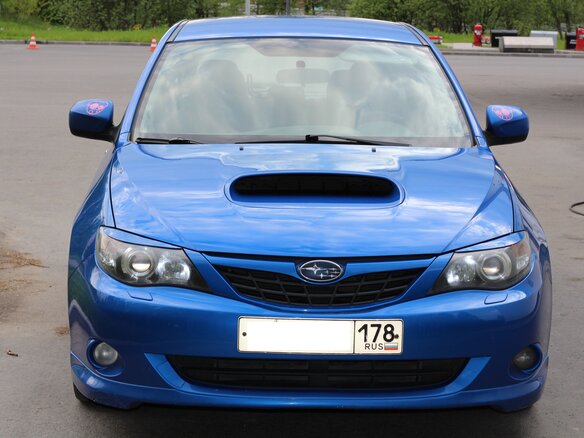2007 Subaru Impreza WRX III, синий
