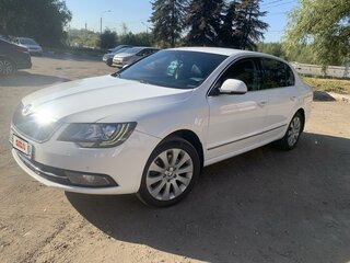 2014 Skoda Superb II Рестайлинг, белый, 1000000 рублей, вид 1