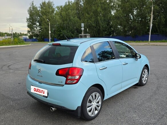 2011 Citroen C3 II, голубой, 630000 рублей - вид 3