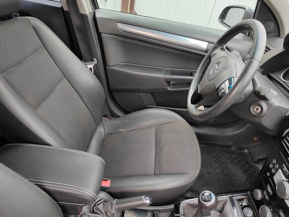2007 Opel Astra H Рестайлинг, чёрный - вид 3
