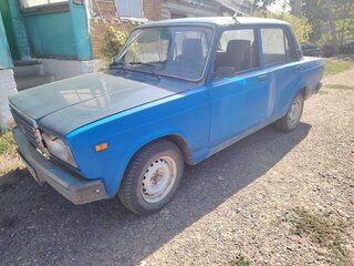 2002 Lada (ВАЗ) 2107, синий, 75000 рублей, вид 1