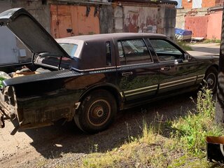 1990 Lincoln Town Car II, чёрный, 750000 рублей, вид 4