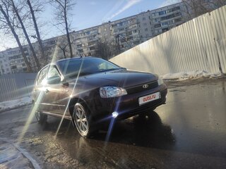 2009 Lada (ВАЗ) Kalina I, пурпурный, 410000 рублей, вид 1