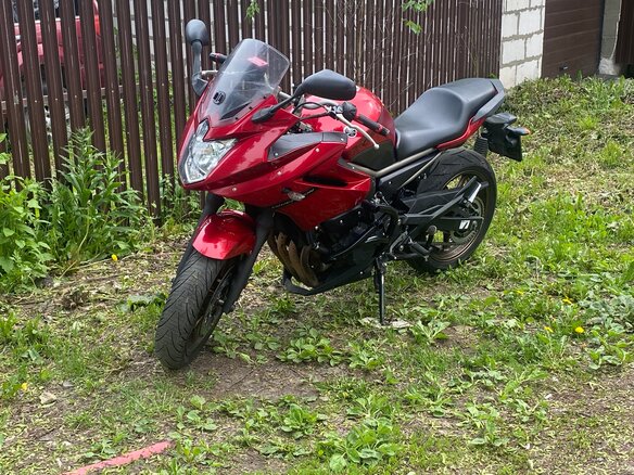 2009 Yamaha XJ6 (FZ6R), красный, 430000 рублей - вид 4