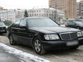 1998 Mercedes-Benz S-Класс 500 III (W140) Рестайлинг, чёрный - вид 11