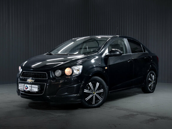 2012 Chevrolet Aveo II, чёрный, 659000 рублей - вид 2