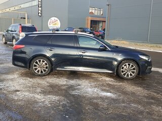 2018 Kia Optima IV Рестайлинг, синий, 1800000 рублей, вид 3