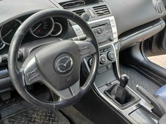 2008 Mazda 6 II (GH), синий, 550000 рублей - вид 6