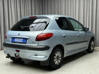 2002 Peugeot 206, серый, 279000 рублей, вид 4