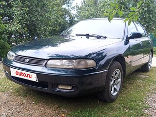 1993 Mazda 626 IV (GE), синий, 210000 рублей, вид 1